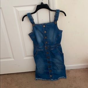Denim dress